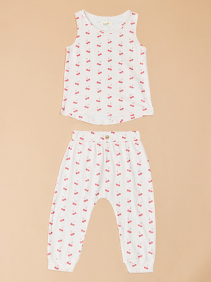 Cutie Cherry Tank and Pant Set - ARULA