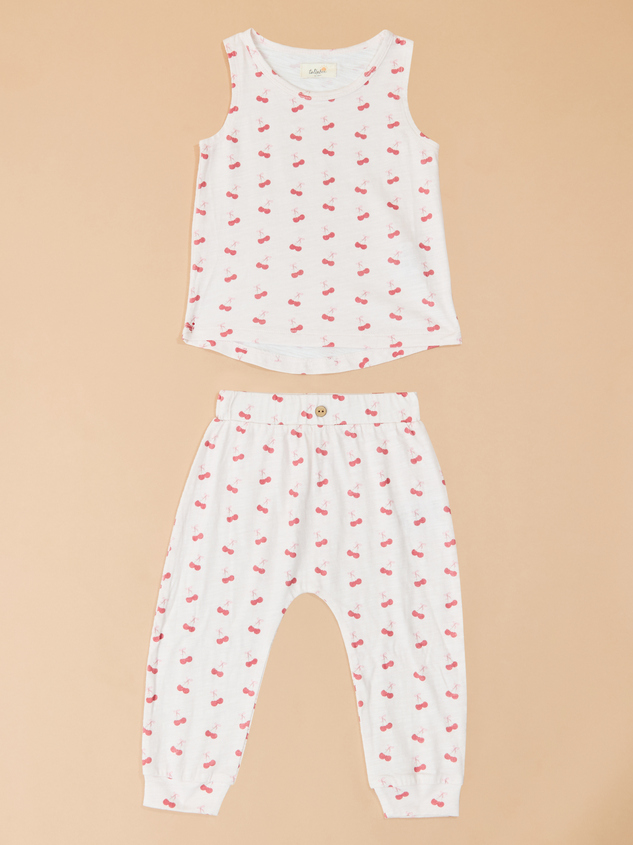 Cutie Cherry Tank and Pant Set - ARULA
