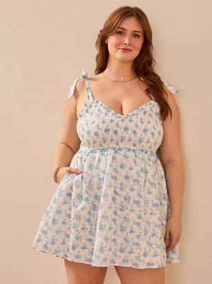 Mariana Floral Mini Dress - ARULA