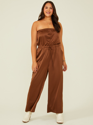 Arya Satin Jumpsuit - ARULA