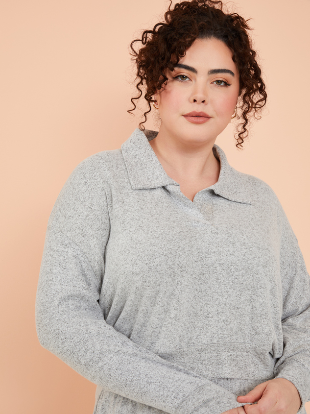 Balance Breeze Collared Top - ARULA