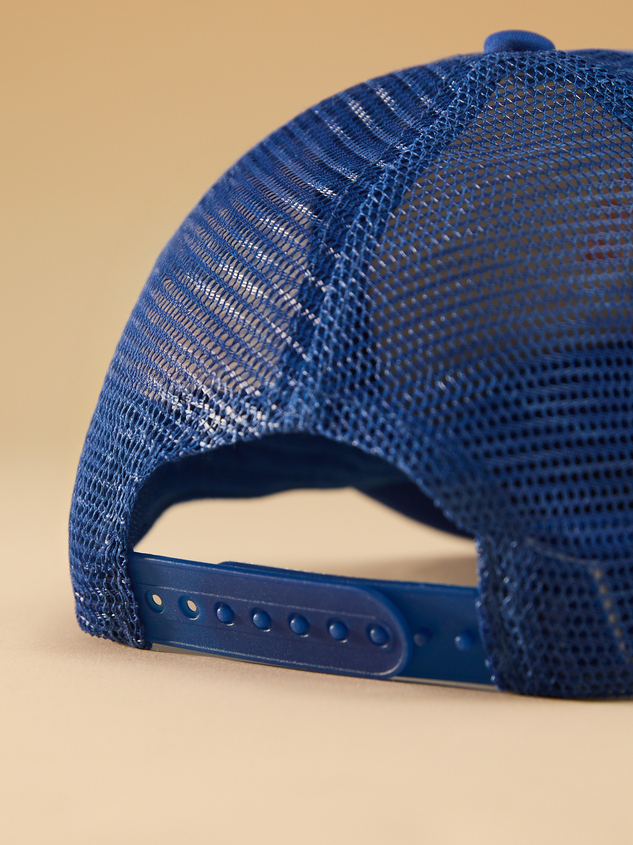 Siesta Key Trucker Hat Detail 3 - ARULA