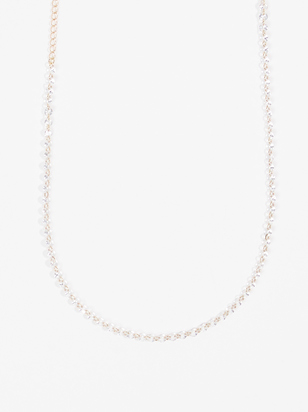 Dainty Crystal Beaded Choker Necklace - ARULA