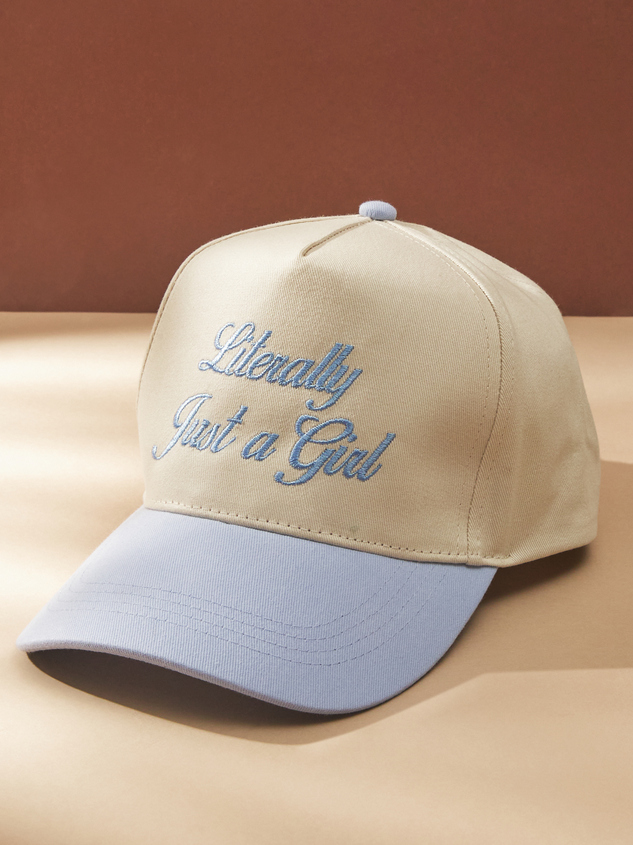 Literally Just A Girl Baseball Cap - ARULA