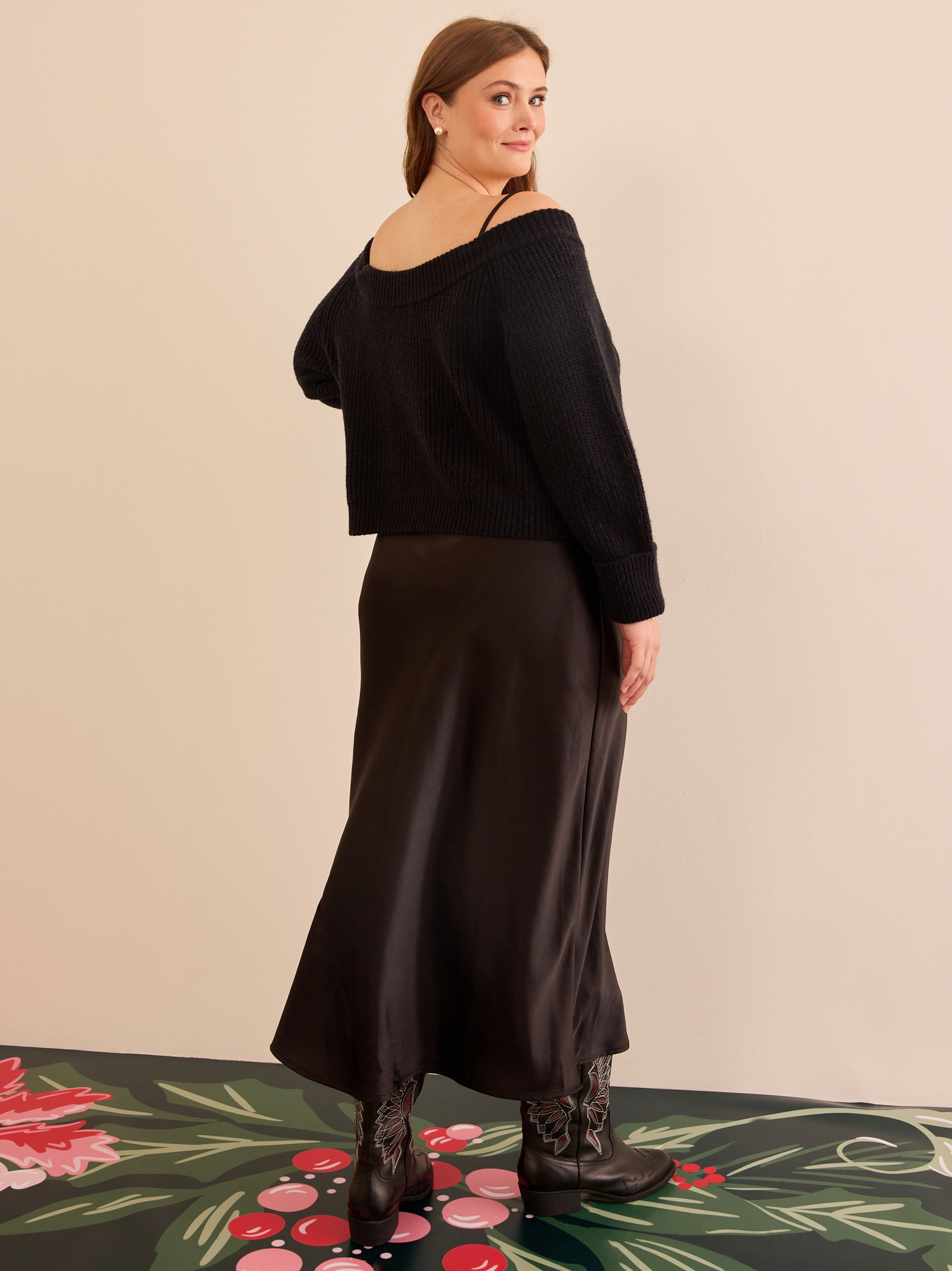 Sweater skirt outfit 64 cheap