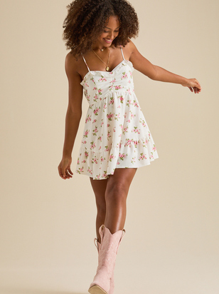 Raley Floral Romper - ARULA