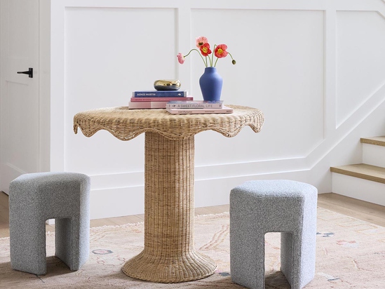 Marina Woven Bistro Table - ARULA - 