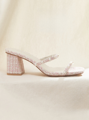 Opal Plaid Heels - ARULA