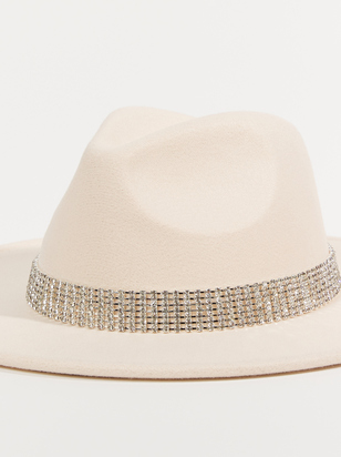Zelia Rhinestone Hat - ARULA