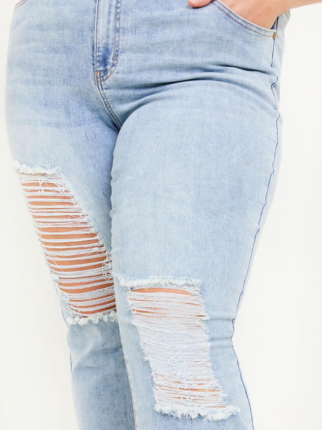 Keaton Incrediflex Straight Jeans Detail 5 - ARULA
