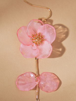 Pink Serenity Blossom Earrings - ARULA