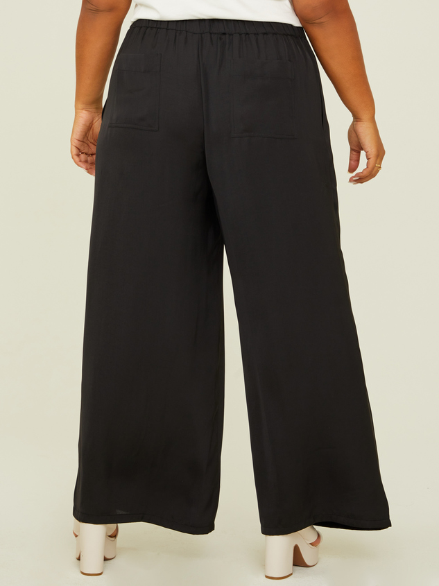 Katherine Satin Pants Detail 4 - ARULA