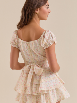 Haisley Double Layered Romper - ARULA