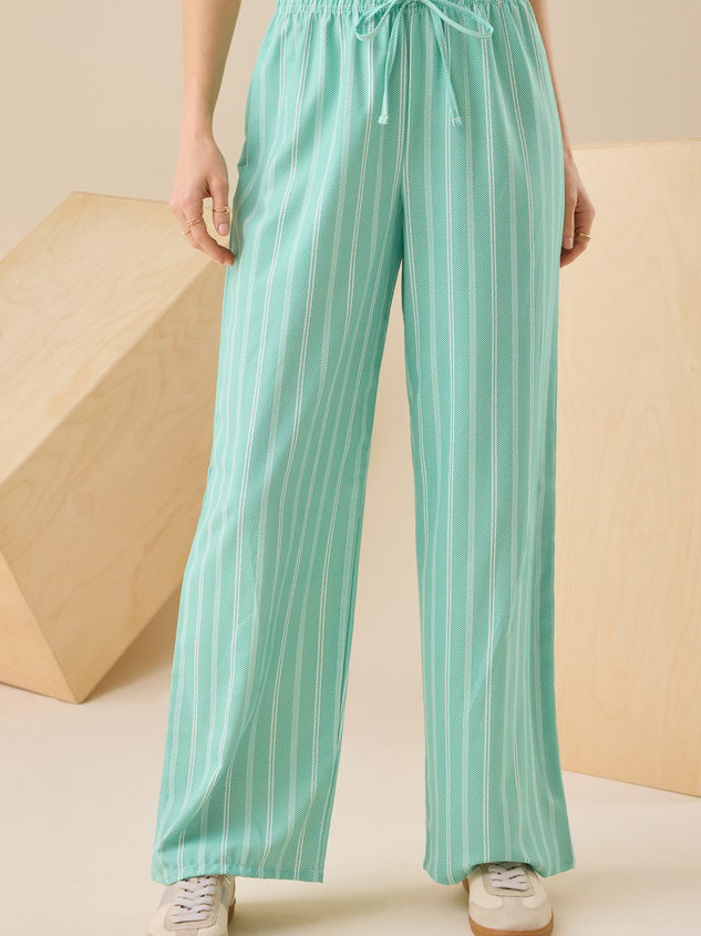 Jaylyn Striped Pants Detail 2 - ARULA