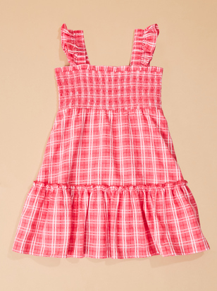 Lisa Toddler Plaid Dress - ARULA