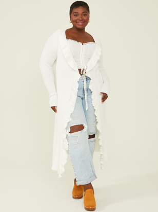 Evelyn Maxi Cardigan - ARULA