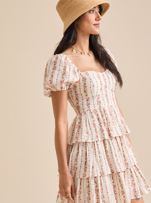 Whittney Floral Mini Dress - ARULA