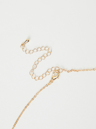 Crystal Clover Chain Necklace - ARULA