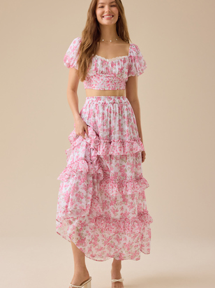 Lex Floral Top - ARULA