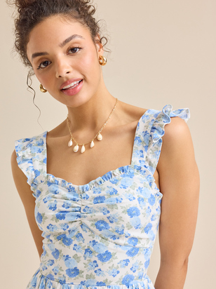 Cary Floral Mini Dress - ARULA