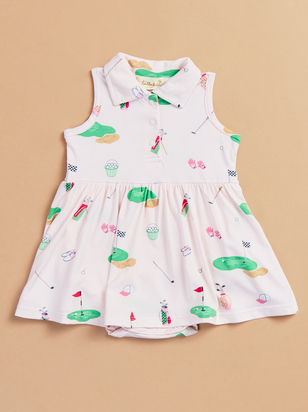 Little Caddy Polo Bodysuit Dress - ARULA - 