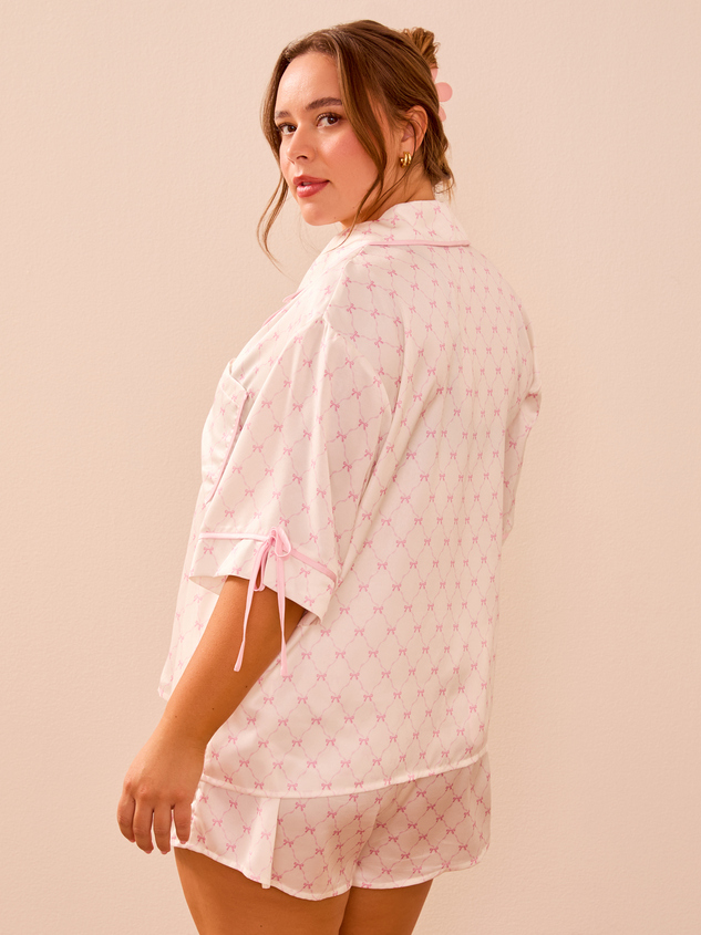 Stacie Satin Bow Top Detail 5 - ARULA