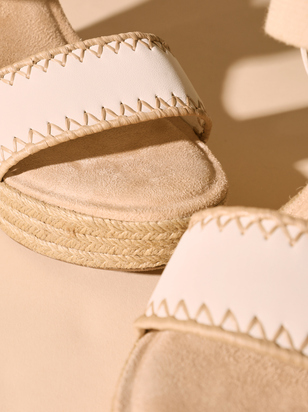 Elizabeth Stitched Wedges - ARULA