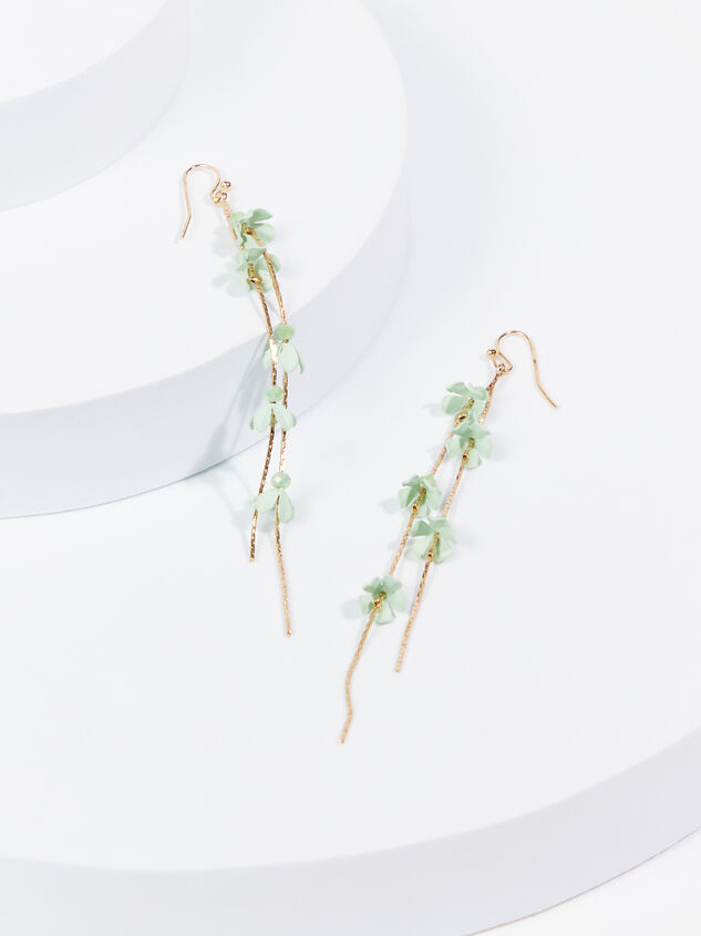 Beatrice Flower Earrings Detail 1 - ARULA