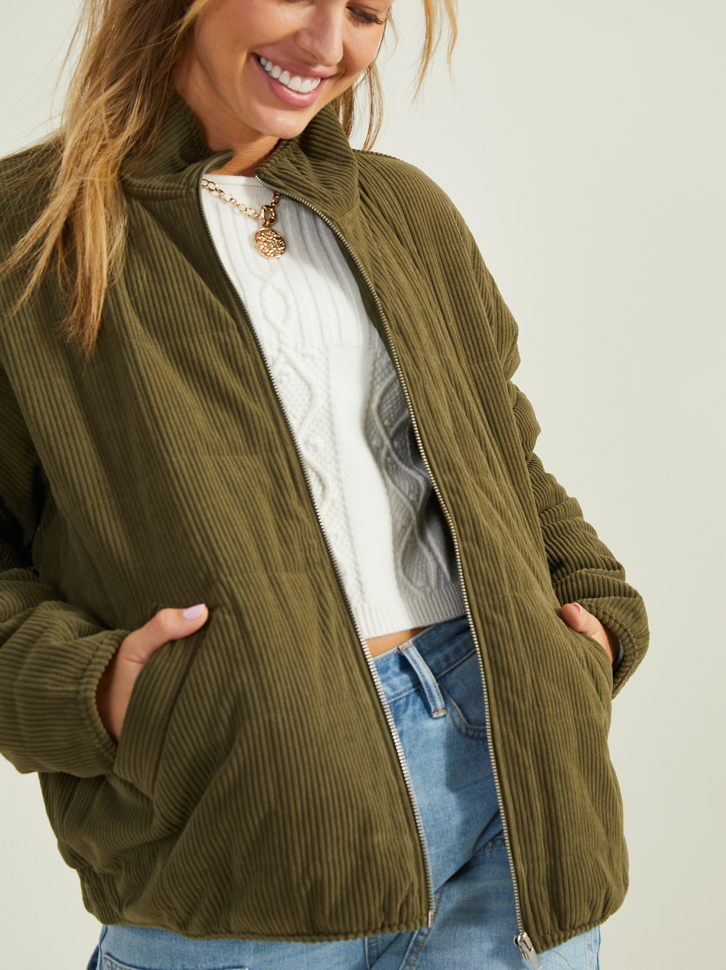 Calia quilted deals parka