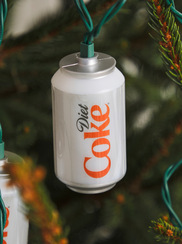 Diet Coke Christmas String Lights Detail 3 - ARULA