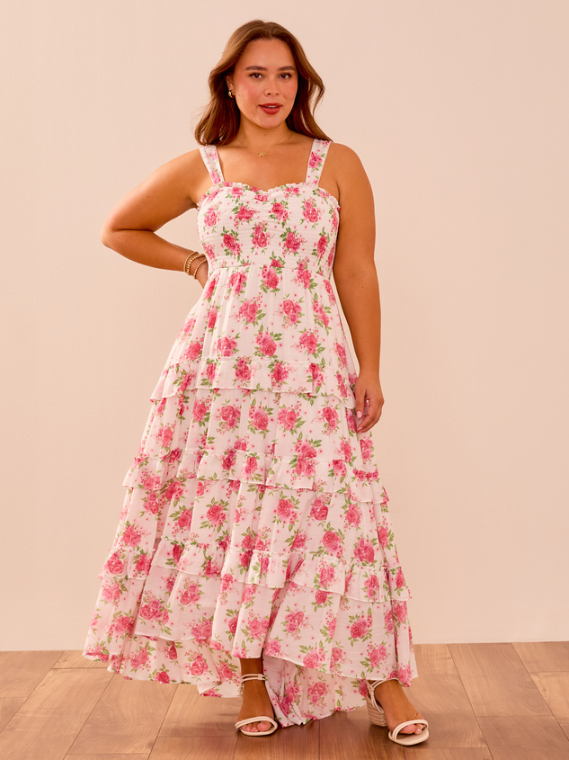 Kenzara Floral Maxi Dress - ARULA