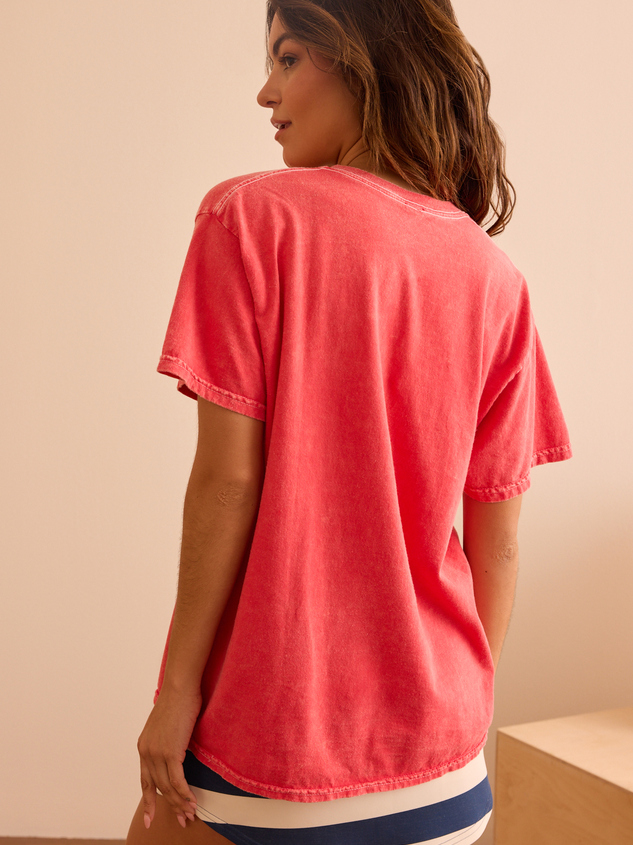 Coastal Cowgirl Oversized Tee Detail 4 - ARULA