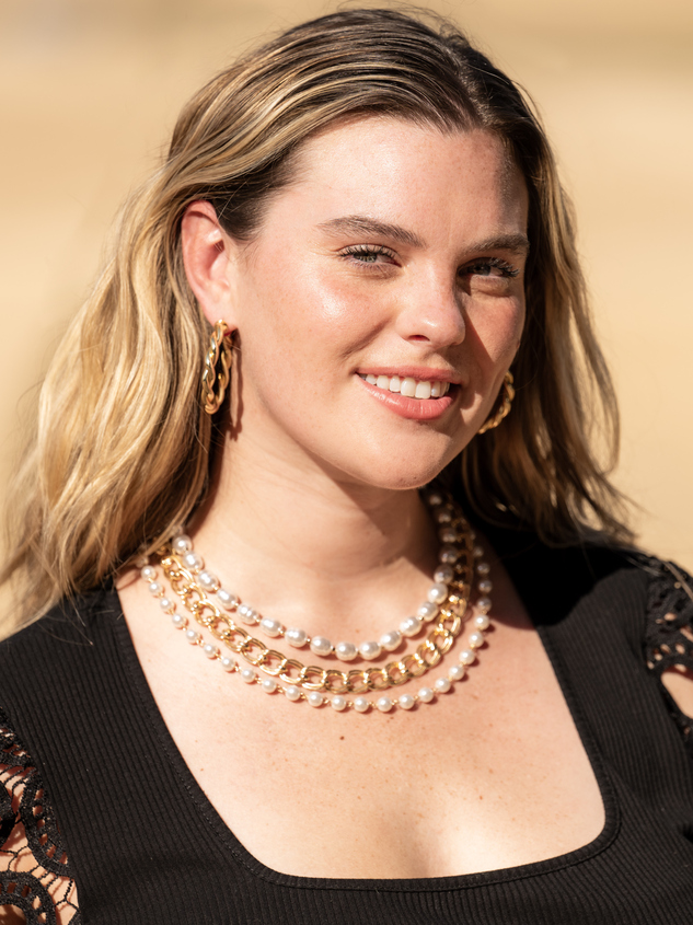 Aria Pearl Necklace - ARULA