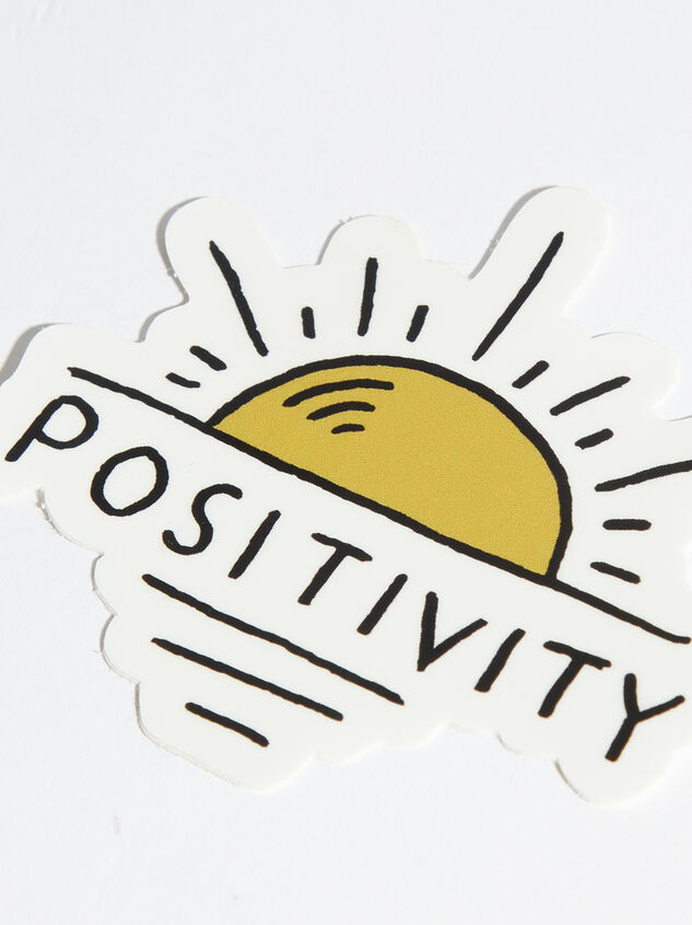 Positivity Sun Sticker Detail 2 - ARULA