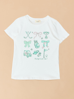 Ready To Par Tee Graphic Tee - ARULA