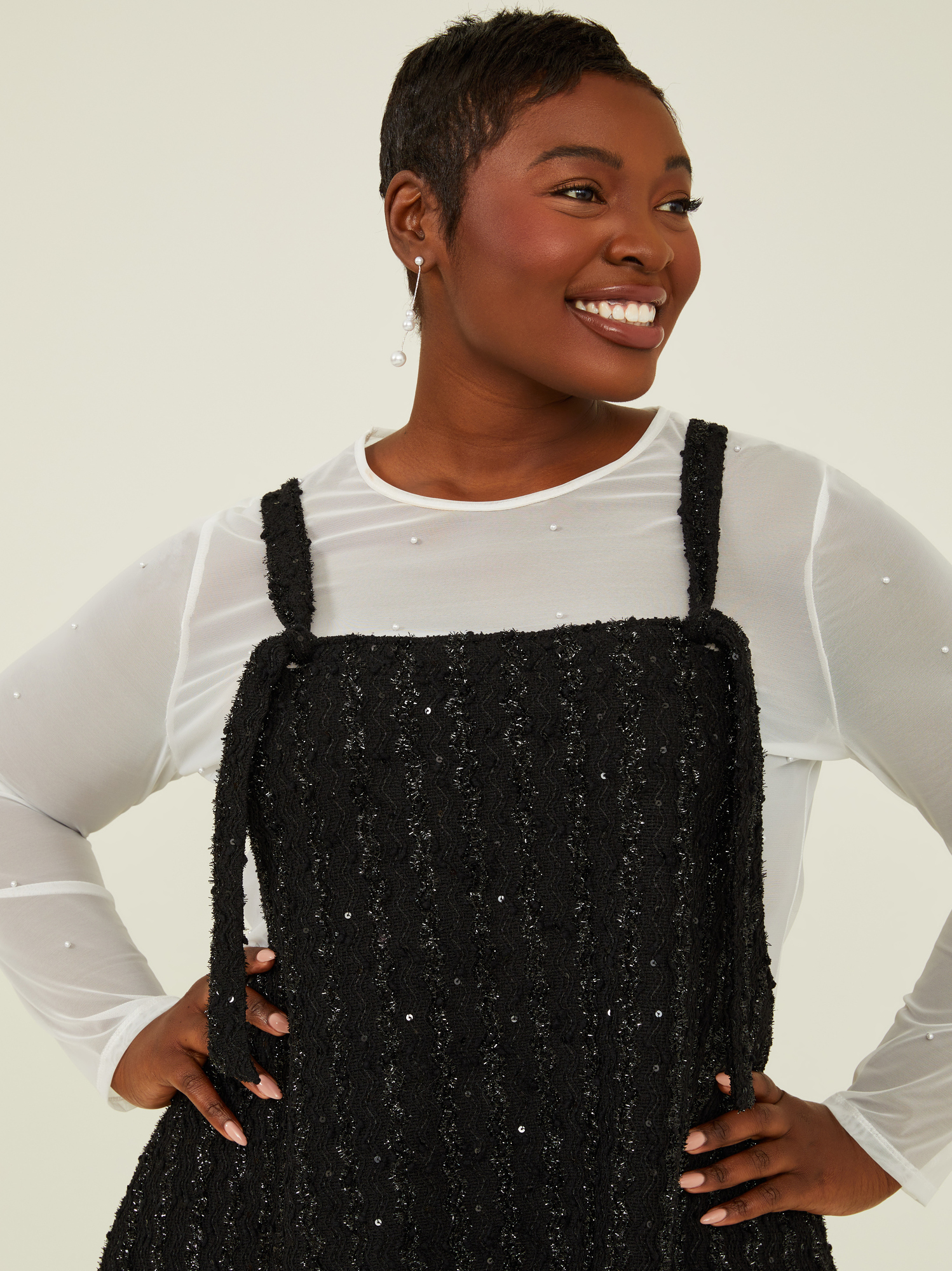 Black skirtall overall 2025