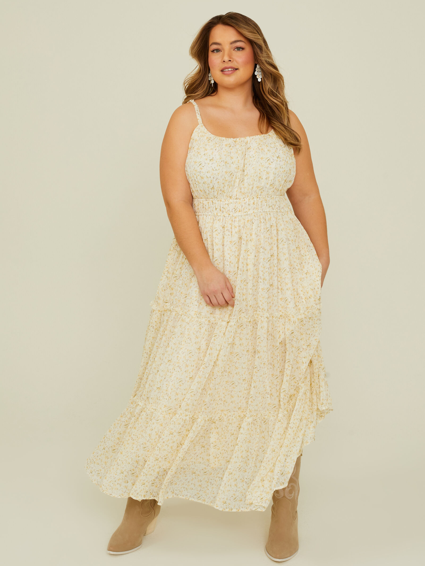 Katie Floral Tiered Maxi Dress
