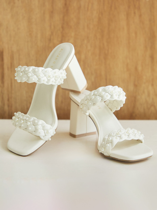 Carla Pearl Heels - ARULA
