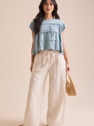 Dolly Eyelet Pants - ARULA - 