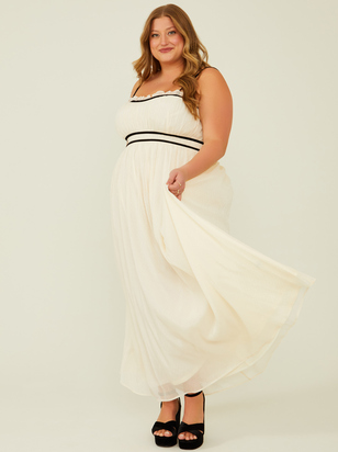 Everleigh Shimmer Maxi Dress - ARULA