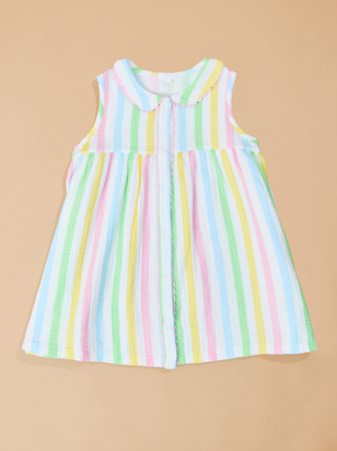 Haley Colorful Stripe Dress - ARULA