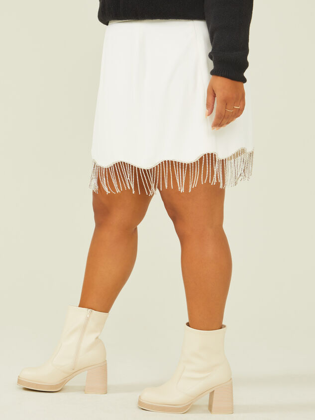 Sparkle Fringe Skirt Detail 2 - ARULA