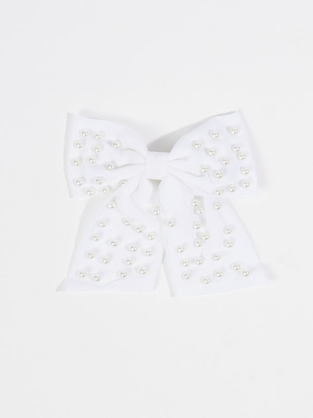Pearl Hair Bow - ARULA