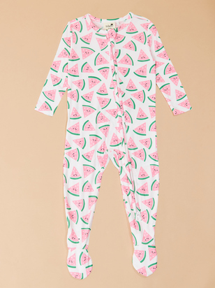 Watermelon Hearts Footie - ARULA