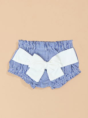 Picnic Blue Diaper Cover by Mud Pie - ARULA