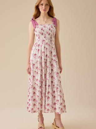 Karlie Floral Maxi Dress - ARULA