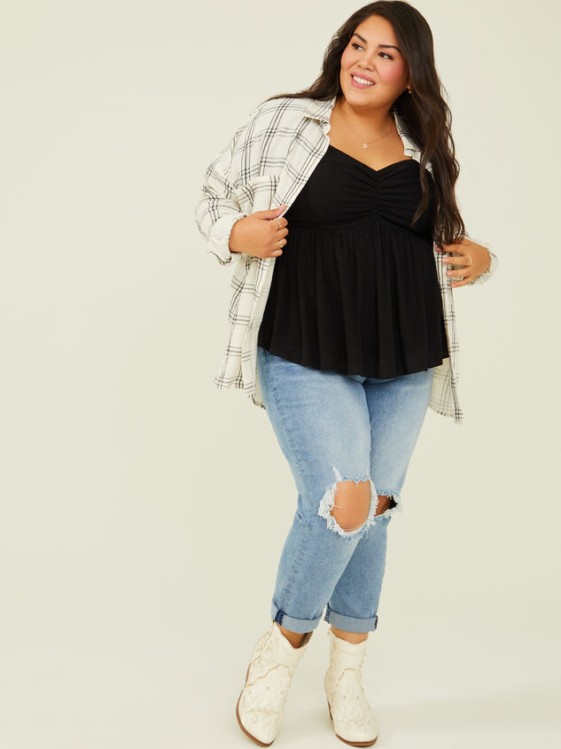 Ophelia Puff Sleeve Top Detail 1 - ARULA