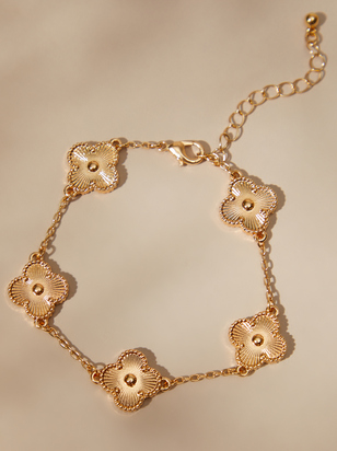 Double Sided Clover Bracelet - ARULA