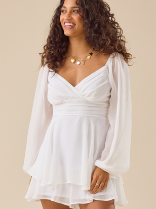 Lainey Double Layered Romper - ARULA