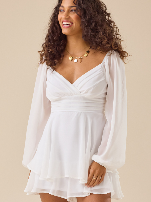 Lainey Double Layered Romper - ARULA